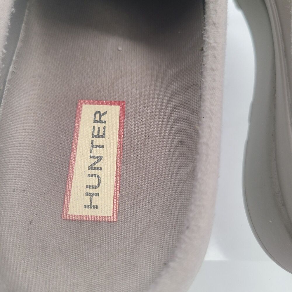 Hunter Original Play Clogs 'Zinc' / WF1002RMA / Women's Size 8 - Picture 6 of 9